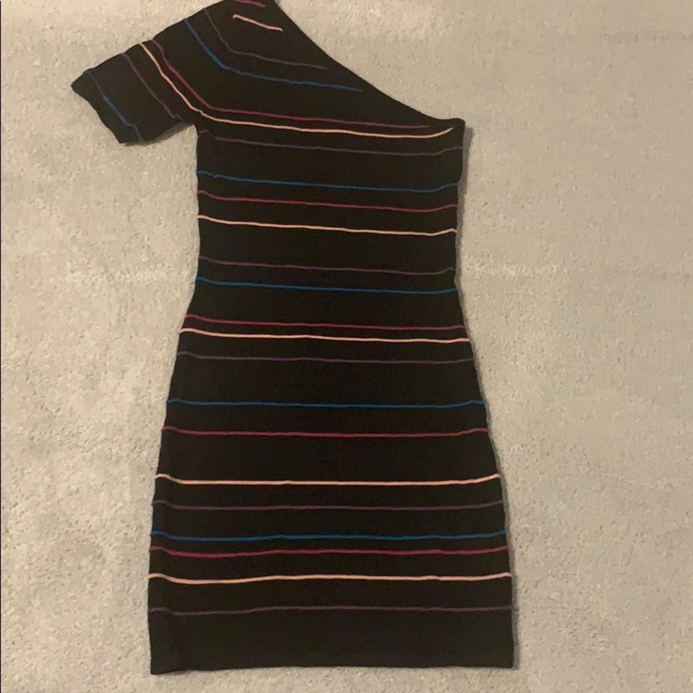 🌸ONE SHOULDER BEBE 👗 DRESS XS